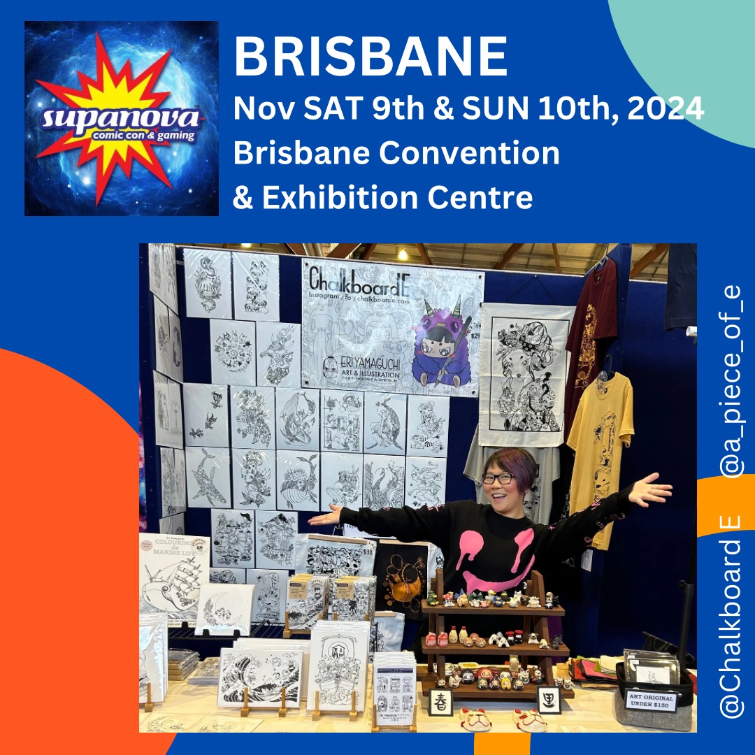 Supanova Brisbane 2024 Eri Yamaguchi Art